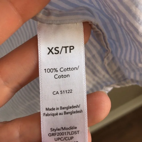 🎁10 for $100🎁 oversized poplin shirt - Picture 7 of 8